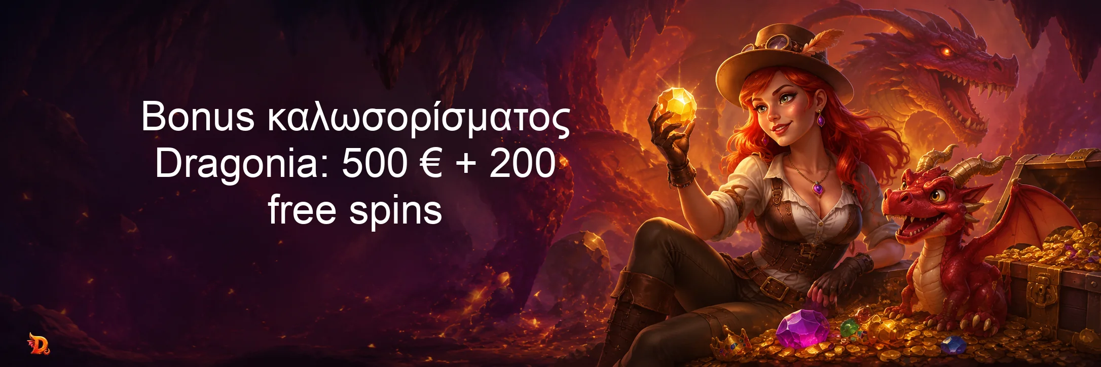 Bonus καλωσορίσματος Dragonia: 500 € + 200 free spins Bonus καλωσορίσματος Dragonia: 500 € + 200 free spins